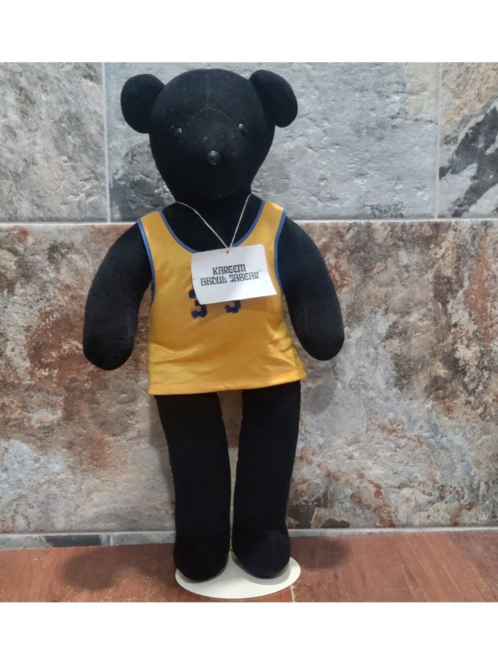 Kareem Abdul Jabear North American Bear Company VIB 1979 Missing Pants Basketbal